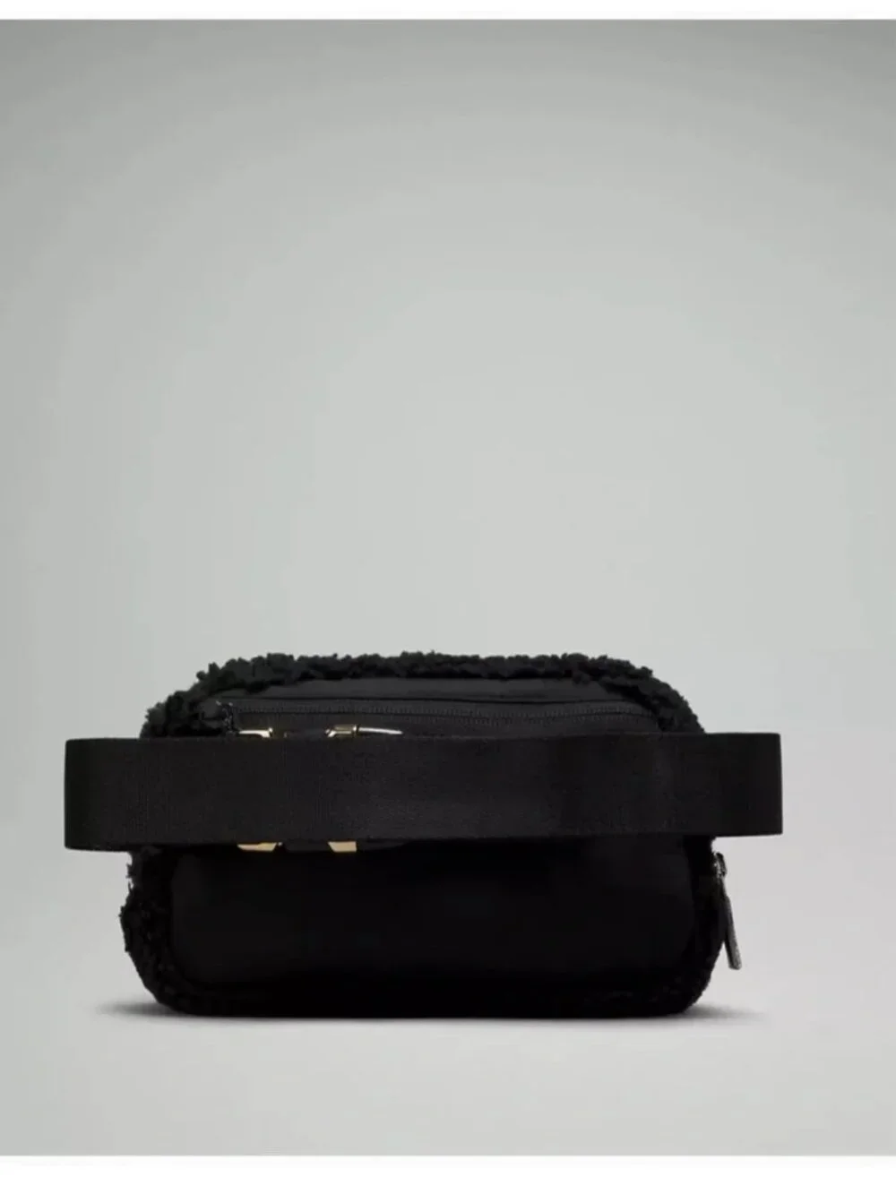 LULULEMON | Black Everywhere Belt Bag 1L Fleece Sherling - Black (O/S)